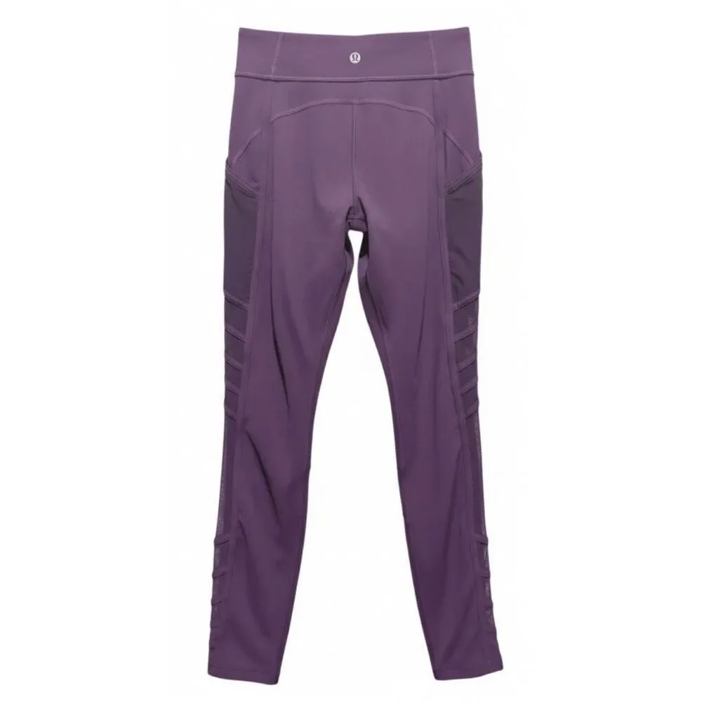 LULULEMON ATHLETICA Wild & Free Tight In Darkest Magenta Size 2